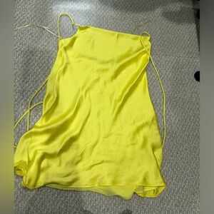 NWT Zara yellow dress